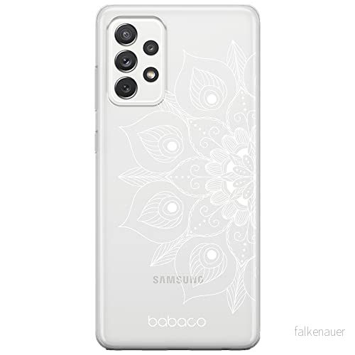 ERT GROUP mobiltelefonfodral för Samsung A52 5G / LTE 4G A52S originalt och officiellt licensierat Babaco mönster Mandalas 002 anpassad till formen på mobiltelefonen, gedeeltelijk transparant 5904805821462