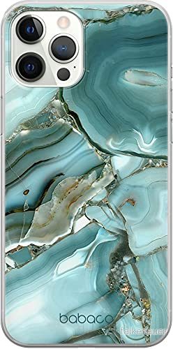 ERT GROUP mobiltelefonfodral för Apple Iphone 12 PRO MAX originalt och officiellt licensierat Babaco mönster Abstract 003 Vit anpassad till formen på mobiltelefonen, fodral tillverkad av TPU plast 5903537990033