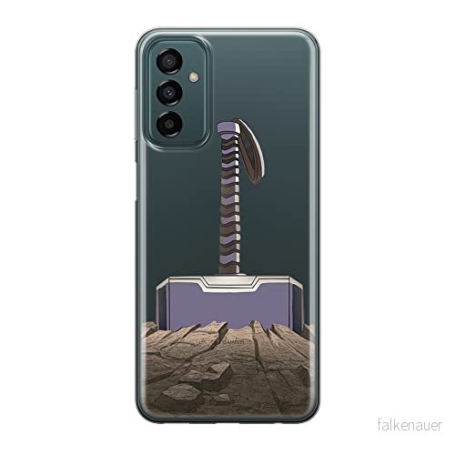 ERT GROUP mobiltelefonfodral för Samsung M13 4G/M23 5G/F23 originalt och officiellt licensierat Marvel mönster Thor 002 optimalt anpassad till formen på mobiltelefonen, gedeeltelijk transparant 5905511362416