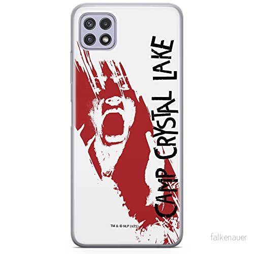 ERT GROUP mobiltelefonfodral för Samsung A22 5G originalt och officiellt licensierat Horror mönster Friday the 13th 010 optimalt anpassad till formen på mobiltelefonen, fodral tillverkad av TPU plast 5905511103699