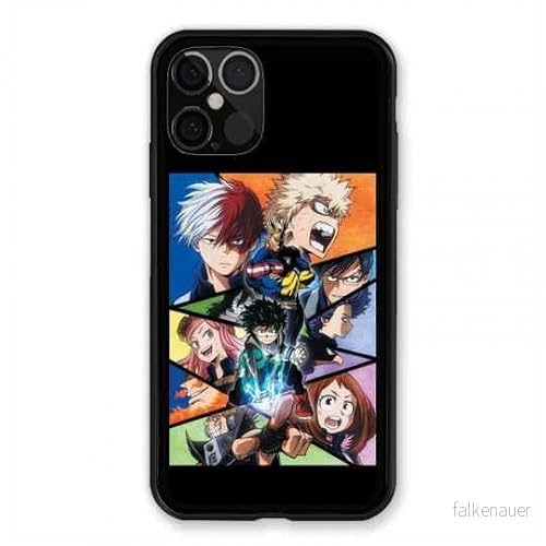 Fodral för Iphone 12/12 Pro Manga My Hero Academia svart 3614849896709