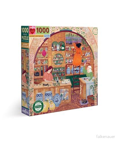 eeBoo Pussel 1000 st gammal apothecary 689196511691