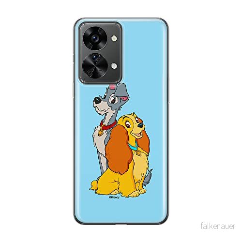 ERT GROUP mobiltelefonfodral för Oneplus NORD 2T 5G originalt och officiellt licensierat Disney mönster Lady and the Tramp 003 anpassad till formen på mobiltelefonen, fodral tillverkad av TPU plast 5905511275310