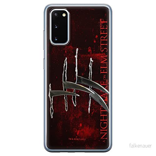 ERT GROUP mobiltelefonfodral för Samsung S20 / S11E originalt och officiellt licensierat Horror mönster Nightmare of Elm Street 004, fodral tillverkad av TPU plast 5905511077549
