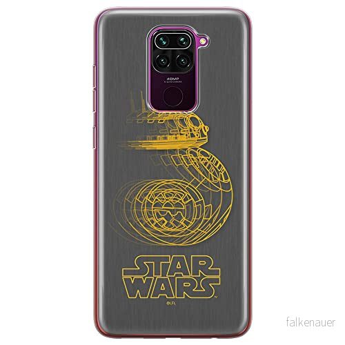 ERT GROUP mobiltelefonfodral för Xiaomi REDMI NOTE 9 originalt och officiellt licensierat Star Wars mönster BB 8 007 optimalt anpassad till formen på mobiltelefonen, fodral tillverkad av TPU plast 5903040333693