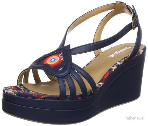 Desigual Sam 3, sandaler för kvinnor, svart 2000, 38 EU 8433611706276