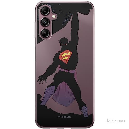 ERT GROUP mobiltelefonfodral för Samsung A14 4G/5G originalt och officiellt licensierat DC mönster Superman 008 optimalt anpassad till formen på mobiltelefonen, gedeeltelijk transparant 5905511835590 ERT GROUP mobiltelefonfodral för Samsung A14 4G/5G originalt och officiellt licensierat DC mönster Superman 008 optimalt anpassad till formen på mobiltelefonen, gedeeltelijk transparant 5905511835590
