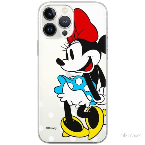 ERT GROUP mobiltelefonfodral för Xiaomi MI NOTE 10 / PRO originalt och officiellt licensierat Disney mönster Minnie 034 anpassad till formen på mobiltelefonen, gedeeltelijk transparant 5904805583162