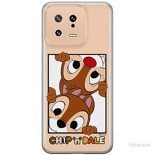 ERT GROUP mobiltelefonfodral för Xiaomi 13 originalt och officiellt licensierat Disney mönster Chip & Dale 005 optimalt anpassad till formen på mobiltelefonen, fodral tillverkad av TPU plast 5905795022976