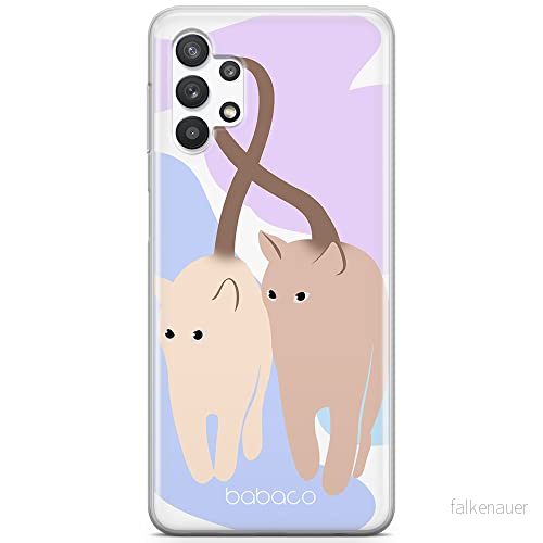 ERT GROUP mobiltelefonfodral för Samsung A32 5G originalt och officiellt licensierat Babaco mönster Cats 013 optimalt anpassad till formen på mobiltelefonen, fodral tillverkad av TPU plast 5905131109040