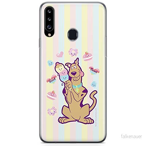 ERT GROUP mobiltelefonfodral för Samsung A20S originalt och officiellt licensierat Scooby Doo mönster 004 optimalt anpassad till formen på mobiltelefonen, fodral tillverkad av TPU plast 5904805443398