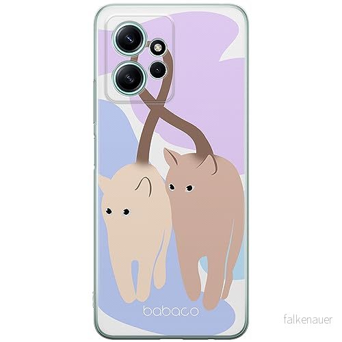 ERT GROUP mobiltelefonfodral för Xiaomi REDMI NOTE 12 4G originalt och officiellt licensierat Babaco mönster Cats 013 optimalt anpassad till formen på mobiltelefonen, fodral tillverkad av TPU plast 5905511946630