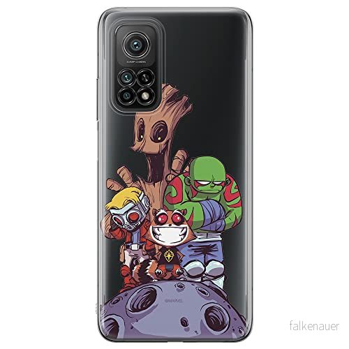 ERT GROUP mobiltelefonfodral för Xiaomi Redmi Note 11 Pro 5G/11 4G originalt och officiellt licensierat Marvel mönster Guardians of the Galaxy 017, gedeeltelijk transparant 5904805643798