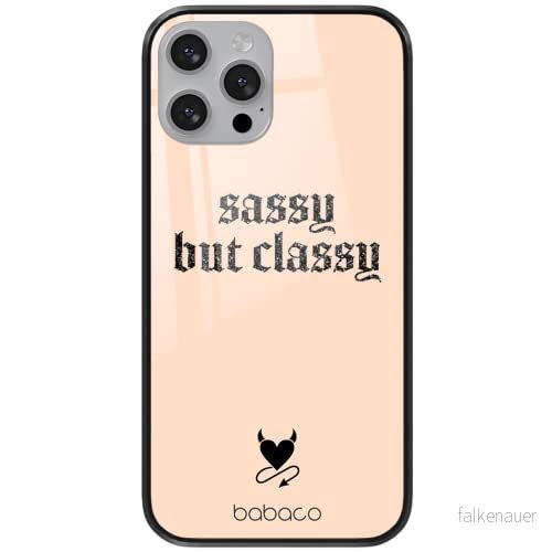 ERT GROUP mobiltelefonfodral för Apple Iphone 7 PLUS/ 8 PLUS originalt och officiellt licensierat Babaco mönster Sassy but classy 001 tillverkad av härdat glas, skyddsfodral 5903932881936