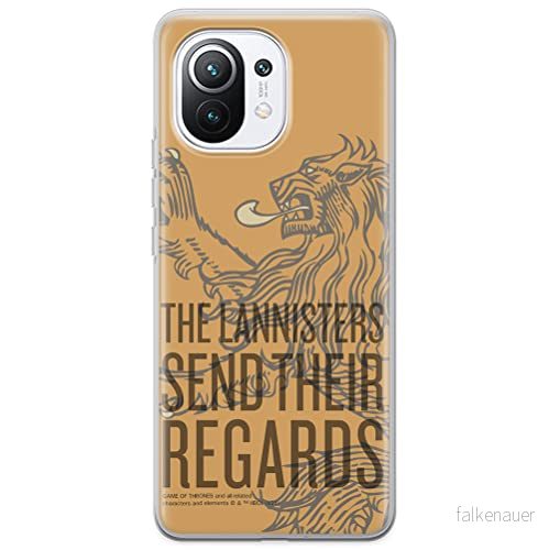 ERT GROUP mobiltelefonfodral för Xiaomi 11 originalt och officiellt licensierat Game od Thrones mönster of 014 anpassad till formen på mobiltelefonen, fodral tillverkad av TPU plast 5903932683417