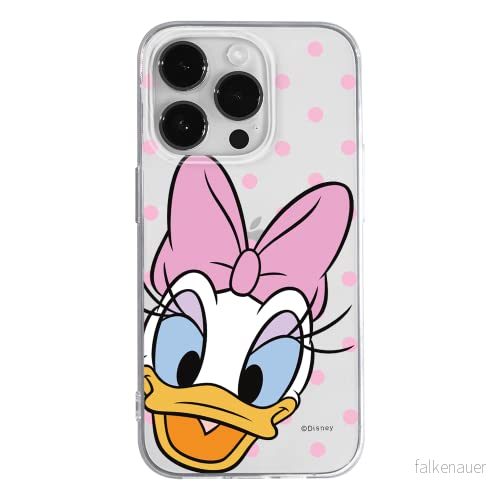 ERT GROUP mobiltelefonfodral för Apple Iphone 14 PRO originalt och officiellt licensierat Disney mönster Daisy 004 optimalt anpassad till formen på mobiltelefonen, gedeeltelijk transparant 5905131876355