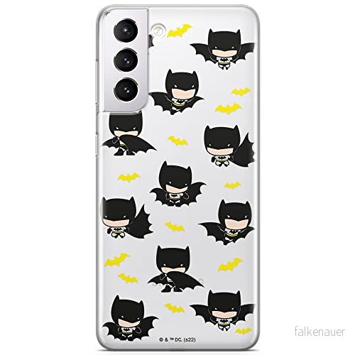 ERT GROUP mobiltelefonfodral för Samsung S21 PLUS originalt och officiellt licensierat DC mönster Batman 077 optimalt anpassad till formen på mobiltelefonen, gedeeltelijk transparant 5905131505002