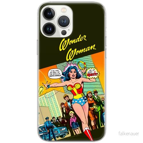 ERT GROUP mobiltelefonfodral för Huawei P30 originalt och officiellt licensierat DC mönster Wonder Woman 016 Vit optimalt anpassad till formen på mobiltelefonen, fodral tillverkad av TPU plast 5902980665635