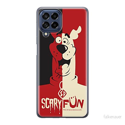 ERT GROUP mobiltelefonfodral för Samsung M53 5G originalt och officiellt licensierat Scooby Doo mönster 008 optimalt anpassad till formen på mobiltelefonen, fodral tillverkad av TPU plast 5905511395889