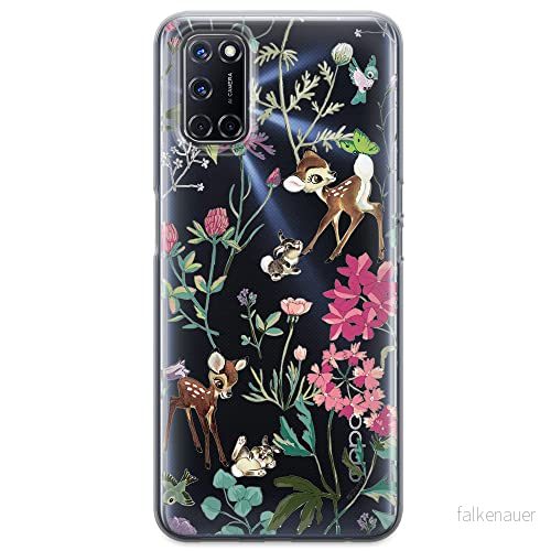 ERT GROUP mobiltelefonfodral för Oppo A92/ A72/ A52 originalt och officiellt licensierat Disney mönster Bambi & Friends 001 optimalt anpassad till formen på mobiltelefonen, gedeeltelijk transparant 5903040198018