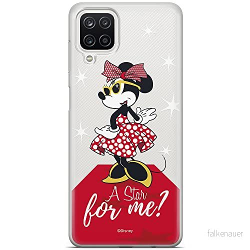 ERT GROUP mobiltelefonfodral för Samsung A12 / M12 originalt och officiellt licensierat Disney mönster Minnie 044 optimalt anpassad till formen på mobiltelefonen, gedeeltelijk transparant 5903040104262