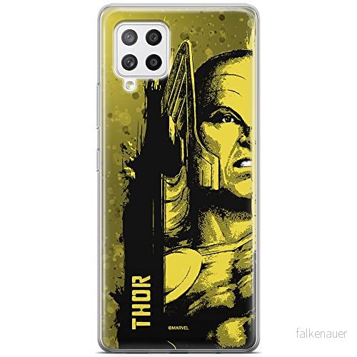 ERT GROUP mobiltelefonfodral för Samsung A42 5G originalt och officiellt licensierat Marvel mönster Thor 001 optimalt anpassad till formen på mobiltelefonen, fodral tillverkad av TPU plast 5903040253403