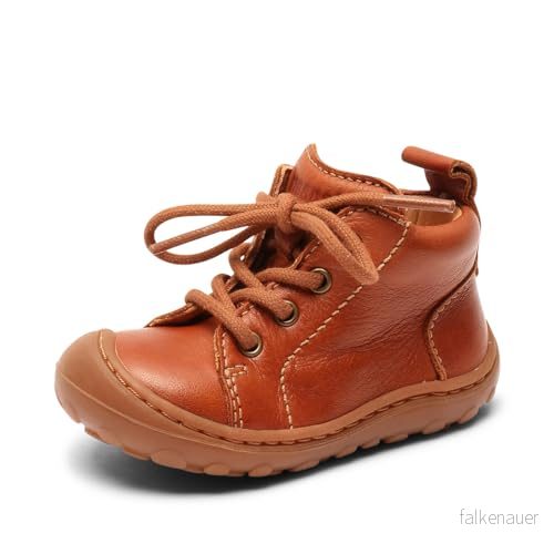 Bisgaard Unisex baby gerle Lace sneakers, konjak, 21 EU 5714163495447