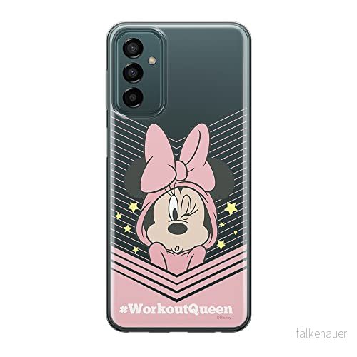 ERT GROUP mobiltelefonfodral för Samsung M13 4G/M23 5G/F23 originalt och officiellt licensierat Disney mönster Minnie 053 optimalt anpassad till formen på mobiltelefonen, gedeeltelijk transparant 5905511361907