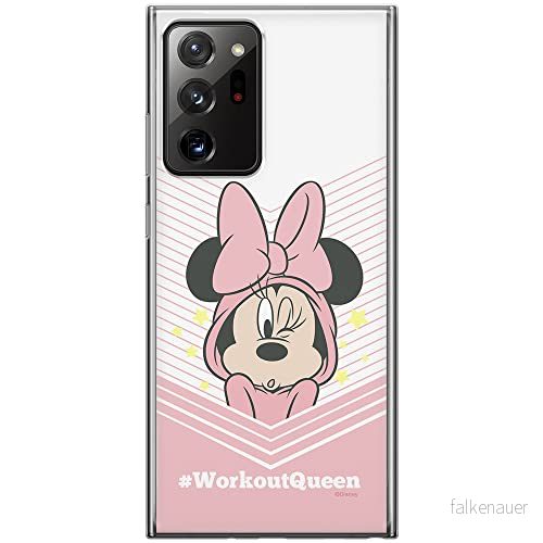 ERT GROUP mobiltelefonfodral för Samsung GALAXY NOTE 20 ULTRA originalt och officiellt licensierat Disney mönster Minnie 053 anpassad till formen på mobiltelefonen, fodral tillverkad av TPU plast 5903040355350