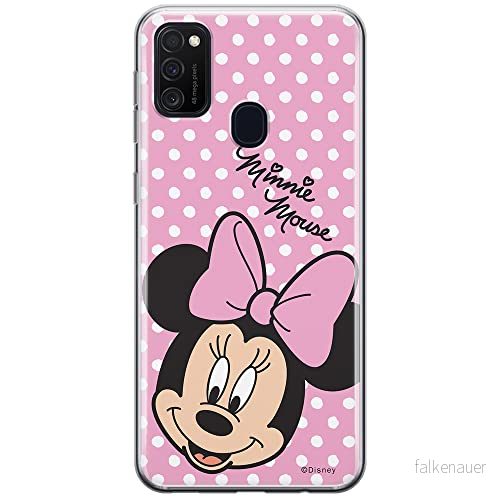 ERT GROUP mobiltelefonfodral för Samsung M21 originalt och officiellt licensierat Disney mönster Minnie 008 optimalt anpassad till formen på mobiltelefonen, fodral tillverkad av TPU plast 5903537834528