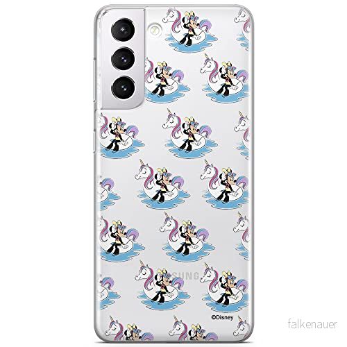 ERT GROUP mobiltelefonfodral för Samsung S21 originalt och officiellt licensierat Disney mönster Minnie 030 optimalt anpassad till formen på mobiltelefonen, gedeeltelijk transparant 5903932294569