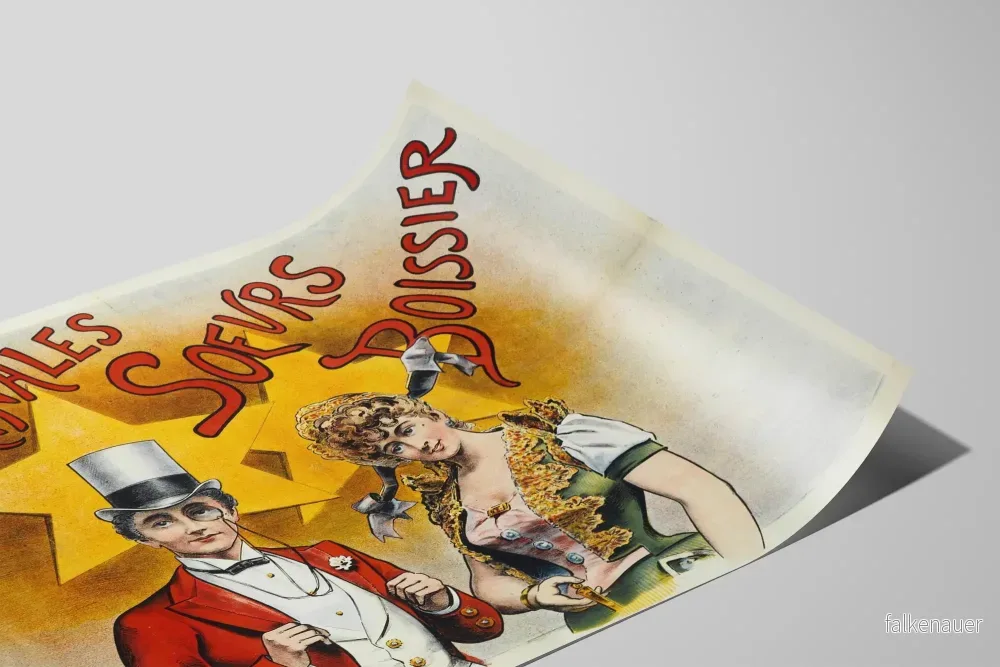 Vintageposter Les Originales Soeurs Boissier - Bild 2