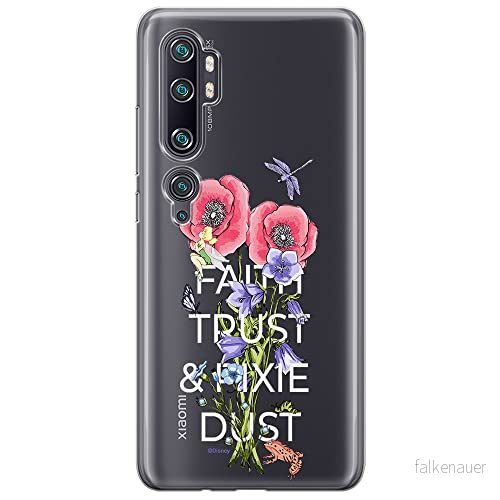 ERT GROUP mobiltelefonfodral för Xiaomi MI NOTE 10 / PRO originalt och officiellt licensierat Disney mönster Tinker Bell 003, fodral tillverkad av TPU plast 5904805669095