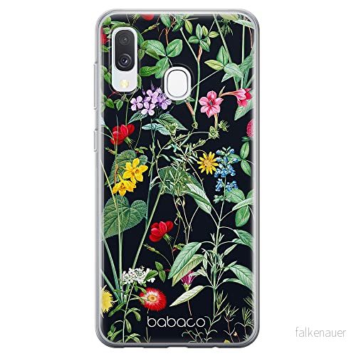 ERT GROUP mobiltelefonfodral för Samsung A40 originalt och officiellt licensierat Babaco mönster Flowers 041 optimalt anpassad till formen på mobiltelefonen, fodral tillverkad av TPU plast 5905131312457