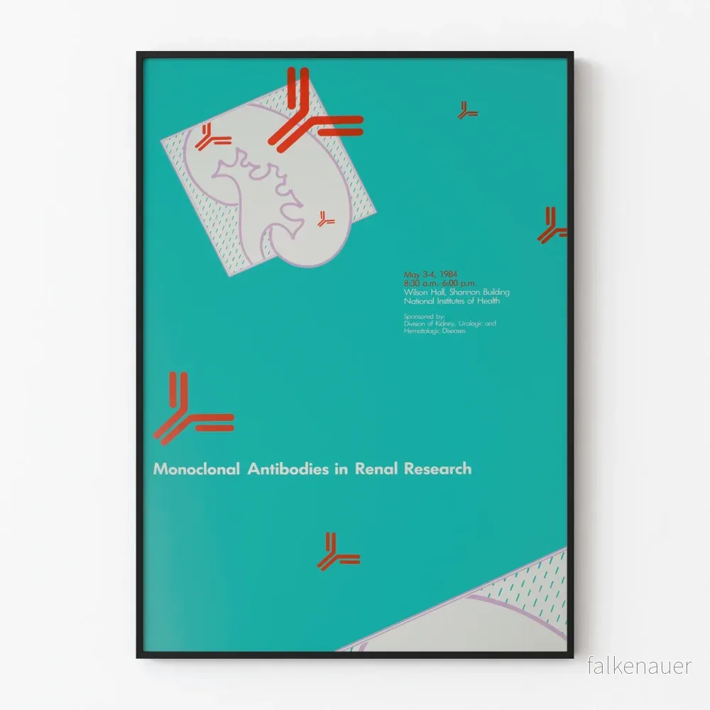 Designvetenskaplig poster om monoklonala antikroppar och njurar Designvetenskaplig poster om monoklonala antikroppar och njurar