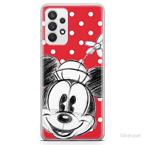 ERT GROUP mobiltelefonfodral för Samsung A32 4G LTE originalt och officiellt licensierat Disney mönster Minnie 009 optimalt anpassad till formen på mobiltelefonen, fodral tillverkad av TPU plast 5903040469071