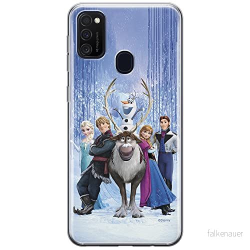 ERT GROUP mobiltelefonfodral för Samsung M21 originalt och officiellt licensierat Disney mönster Frozen 001 optimalt anpassad till formen på mobiltelefonen, fodral tillverkad av TPU plast 5903537833309
