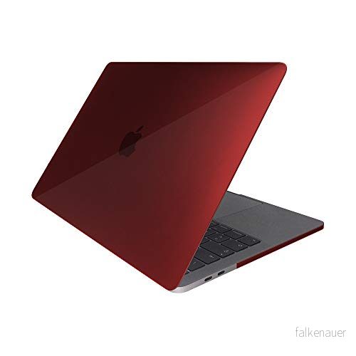 aiino Shell Glossy Cover för MacBook Pro 13" 2016 2019, Ultra tunn och hållbar, Hård Plastfodral 13", Skydda skärmen, 2019 Röd 8059015740083