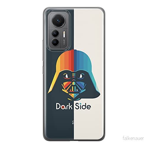 ERT GROUP mobiltelefonfodral för Xiaomi 12 LITE originalt och officiellt licensierat Star Wars mönster Darth Vader 023 anpassad till formen på mobiltelefonen, fodral tillverkad av TPU plast 5905511503789
