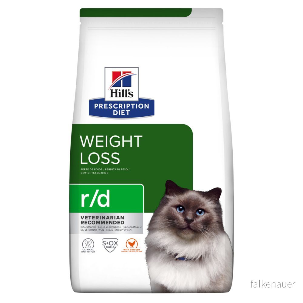 Prescription Diet r/d Weight Reduction Torrfoder till Katt med Kyckling 1,5 kg 52742918709