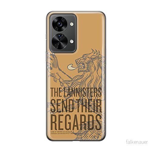 ERT GROUP mobiltelefonfodral för Oneplus NORD 2T 5G originalt och officiellt licensierat Game of Thrones mönster 014 optimalt anpassad till formen på mobiltelefonen, fodral tillverkad av TPU plast 5905511281106