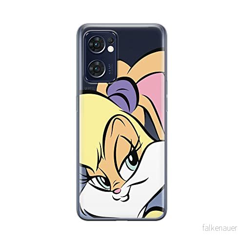 ERT GROUP mobiltelefonfodral för Oppo RENO 7 5G originalt och officiellt licensierat Looney Tunes mönster Lola 001 optimalt anpassad till formen på mobiltelefonen, gedeeltelijk transparant 5905511304522