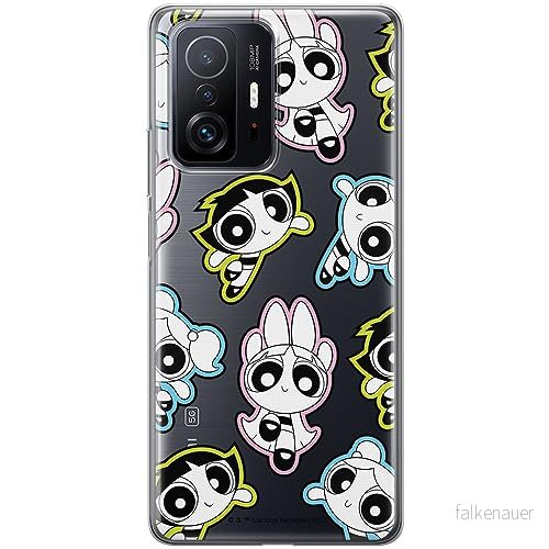 ERT GROUP mobiltelefonfodral för Xiaomi 11T 5G / PRO originalt och officiellt licensierat The Powerpuff Girls mönster 022, gedeeltelijk transparant 5905511968632