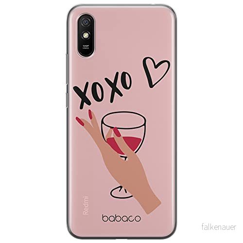 ERT GROUP mobiltelefonfodral för Xiaomi REDMI 9A originalt och officiellt licensierat Babaco mönster XOXO 001 optimalt anpassad till formen på mobiltelefonen, fodral tillverkad av TPU plast 5904805044076