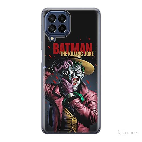 ERT GROUP mobiltelefonfodral för Samsung M53 5G originalt och officiellt licensierat DC mönster Joker 008 optimalt anpassad till formen på mobiltelefonen, fodral tillverkad av TPU plast 5905511397616