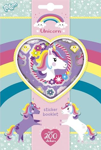 Totum Unicorn Klistermärke Bok Med 400 Klistermärken 8714274071117