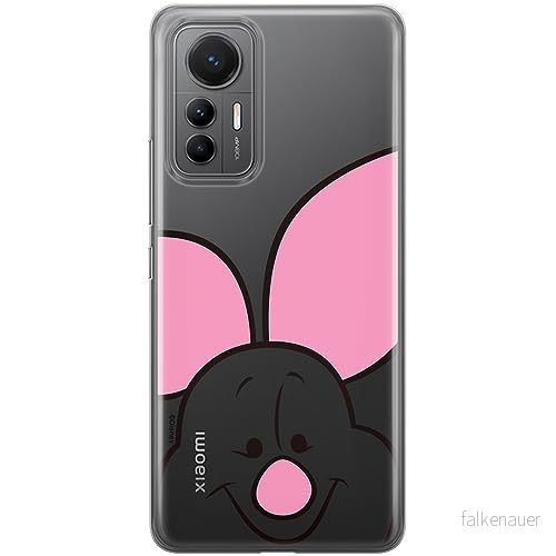 ERT GROUP mobiltelefonfodral för Xiaomi 12 LITE originalt och officiellt licensierat Disney mönster Winnie the Pooh & Friends 044 anpassad till formen på mobiltelefonen, gedeeltelijk transparant 5905795042554