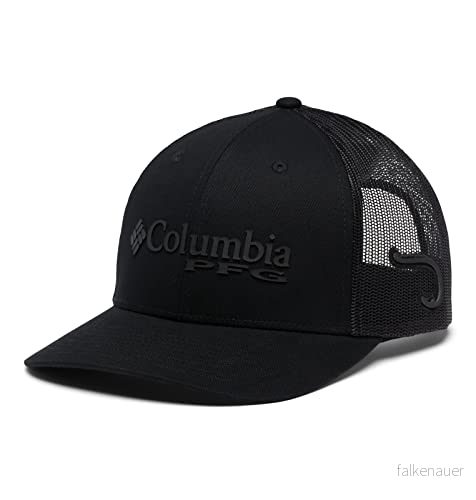 Columbia Unisex PFG mesh keps med snäpplås, Svart/krok, One Size 192290212895