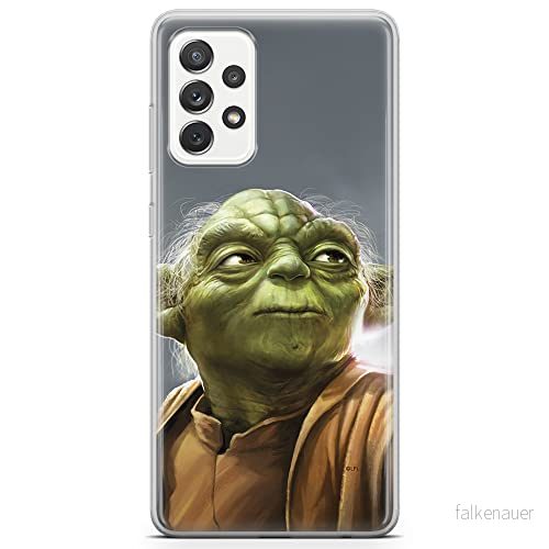 ERT GROUP mobiltelefonfodral för Samsung A72 5G originalt och officiellt licensierat Star Wars mönster Yoda 006 optimalt anpassad till formen på mobiltelefonen, fodral tillverkad av TPU plast 5903040083772
