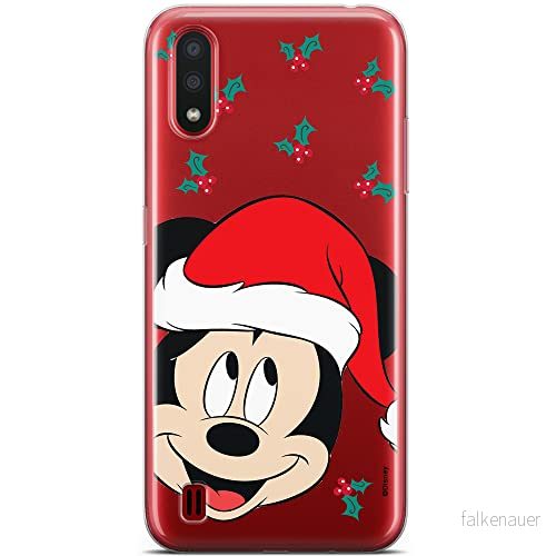 ERT GROUP mobiltelefonfodral för Samsung A01 originalt och officiellt licensierat Disney mönster Mickey 041 optimalt anpassad till formen på mobiltelefonen, gedeeltelijk transparant 5903932059878
